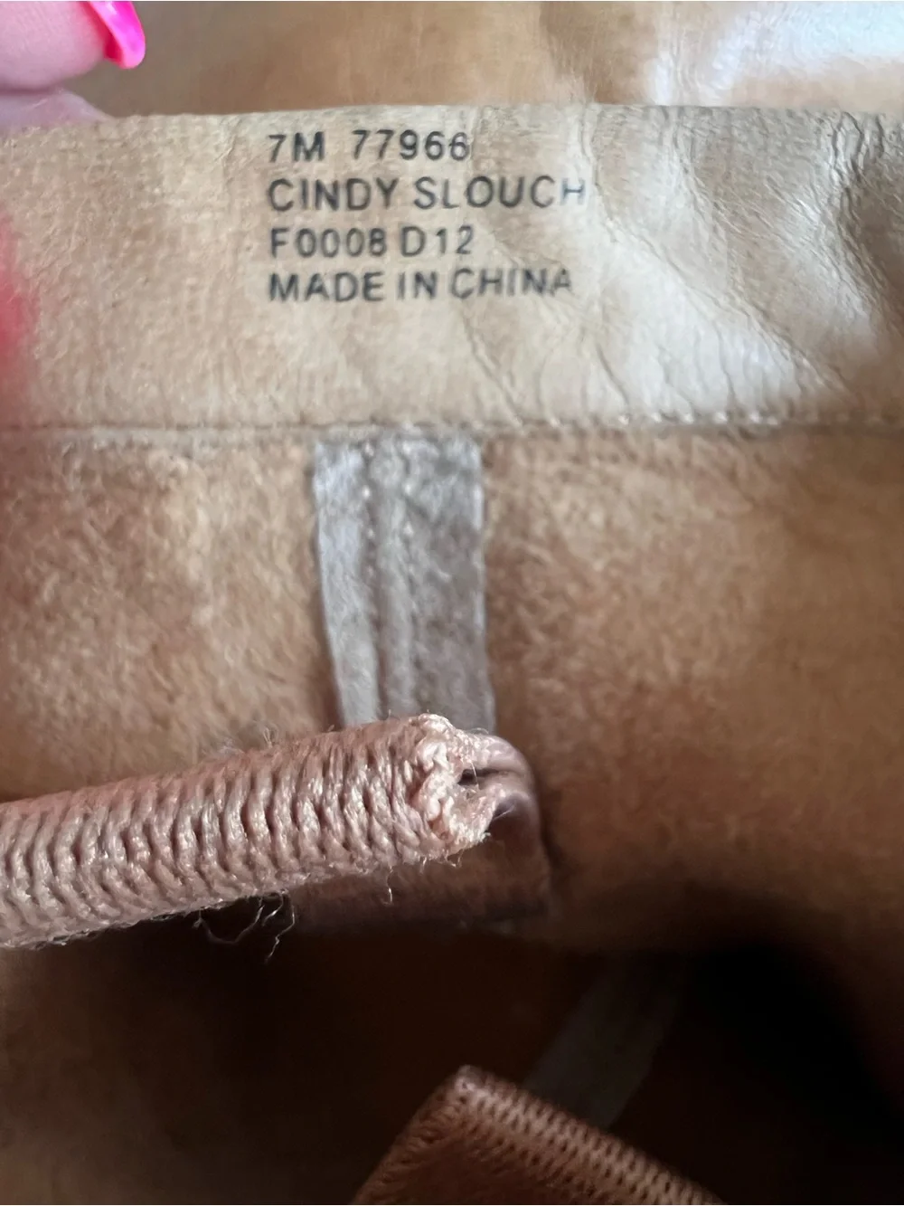 Frye Cindy Slouchy Women's Tall Leather  Boots in Cognac Tan Size 7